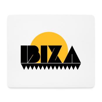 ibiza - Tapis de souris (format paysage) - blanc - Devant