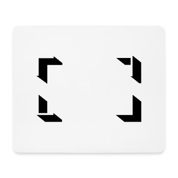 Frame - Mouse Pad (horizontal) - white - Front