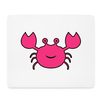 krabbe02 - Mousepad (Querformat) - Weiß - Vorne
