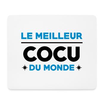 Cocu / Cocue / Adultère / Fidèle / Mariage / Sexe - Tapis de souris (format paysage) - blanc - Devant