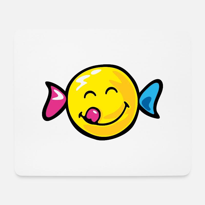 Smiley Sweety - Mouse Pad (horizontal) - white