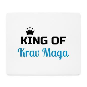 Krav Maga / Krav-Maga / Fight / Martial Art - Mousepad (Querformat) - Weiß - Vorne