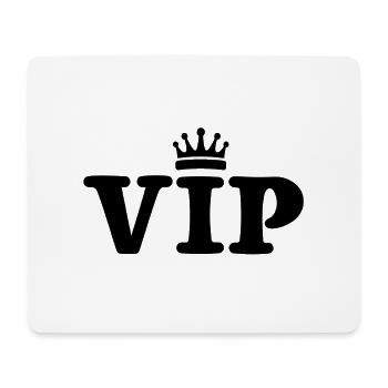 VIP - Mousepad (Querformat) - Weiß - Vorne