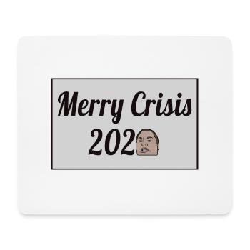 Joyeuse crise 2020 - Tapis de souris (format paysage) - blanc - Devant