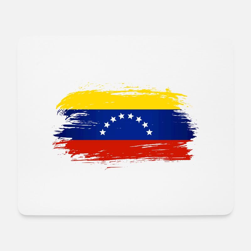 Venezuela Flagge Fahne - Mousepad (Querformat) - Weiß