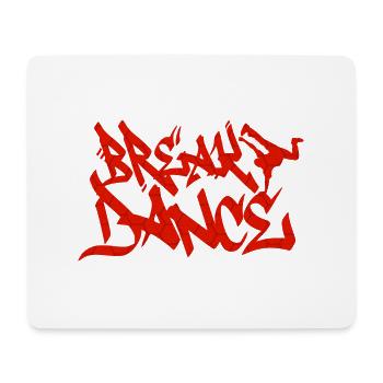 Hip Hop Breakdance Jungs Mädchen Hiphop Bboy BGir - Mousepad (Querformat) - Weiß - Vorne