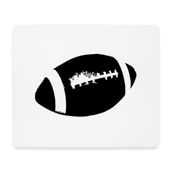 American Football American Vector Pride - Tapis de souris (format paysage) - blanc - Devant