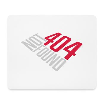 404 not found Error - Mouse Pad (horizontal) - white - Front