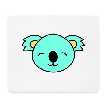 Cute Koala bear - Mousepad (Querformat) - Weiß - Vorne