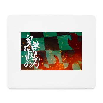 Kamado Tanjiro - Dämonentöter - Mousepad (Querformat) - Weiß - Vorne