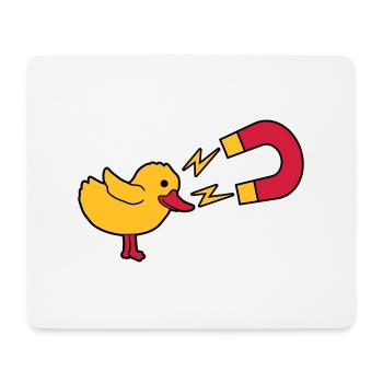 Chick Magnet Womanizer Logo - Mouse Pad (horizontal) - white - Front