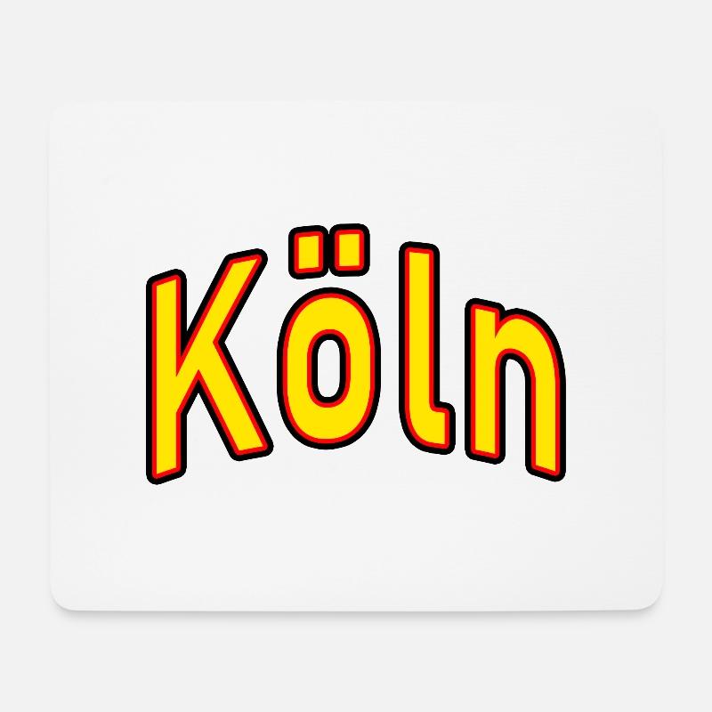 köln - Mousepad (Querformat) - Weiß