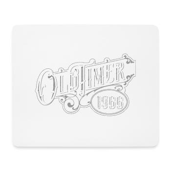 Voiture de collection - Tapis de souris (format paysage) - blanc - Devant