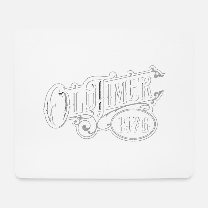 Oldtimer - Mousepad (Querformat) - Weiß