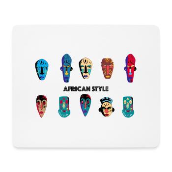Africa - Mouse Pad (horizontal) - white - Front