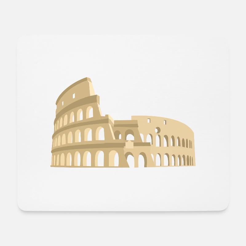 Koloseum - Mousepad (Querformat) - Weiß
