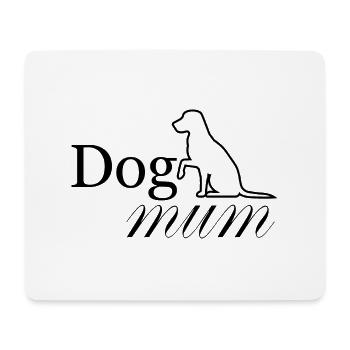 Hund Dog - Mousepad (Querformat) - Weiß - Vorne
