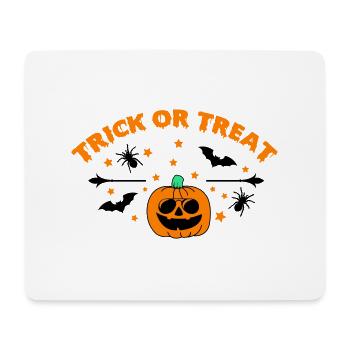 trick or treat 01 - Mouse Pad (horizontal) - white - Front