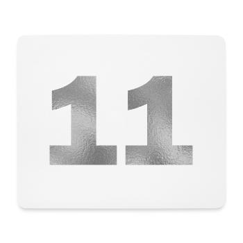 Geburtstag 11 Jahre - Mousepad (Querformat) - Weiß - Vorne