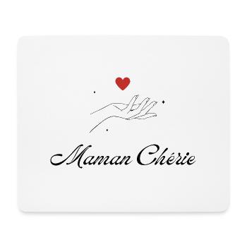 Geliebte Mama - Mousepad (Querformat) - Weiß - Vorne