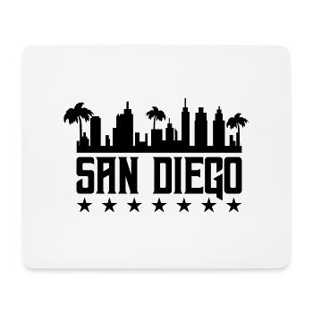 San Diego - Mouse Pad (horizontal) - white - Front