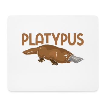 Platypus - Mouse Pad (horizontal) - white - Front