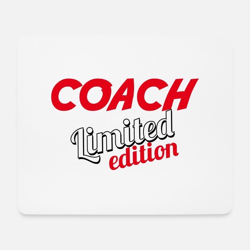 COACH LIMITIERTE AUFLAGE - Mousepad (Querformat) - Weiß