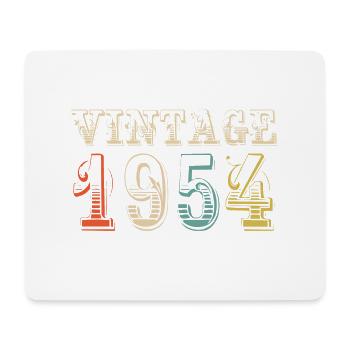 Jahrgang 1954 - 70. Geburtstag - 70 Jahre - Mousepad (Querformat) - Weiß - Vorne