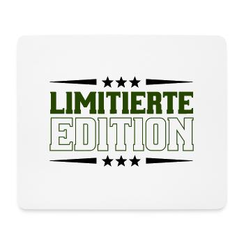 limited edition - Mousepad (Querformat) - Weiß - Vorne