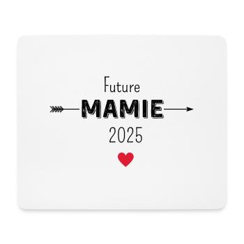 Zukünftige Oma 2025 - Mousepad (Querformat) - Weiß - Vorne