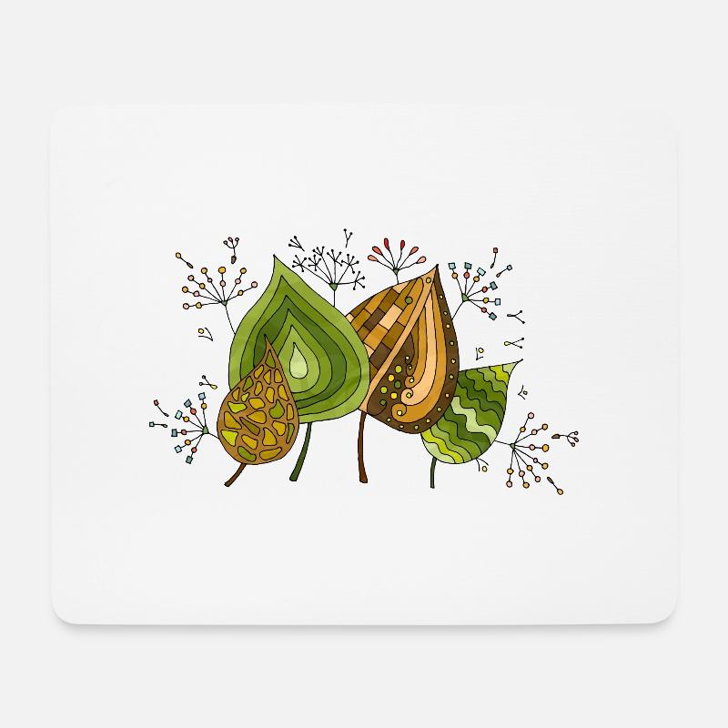 Liste - Mousepad (Querformat) - Weiß