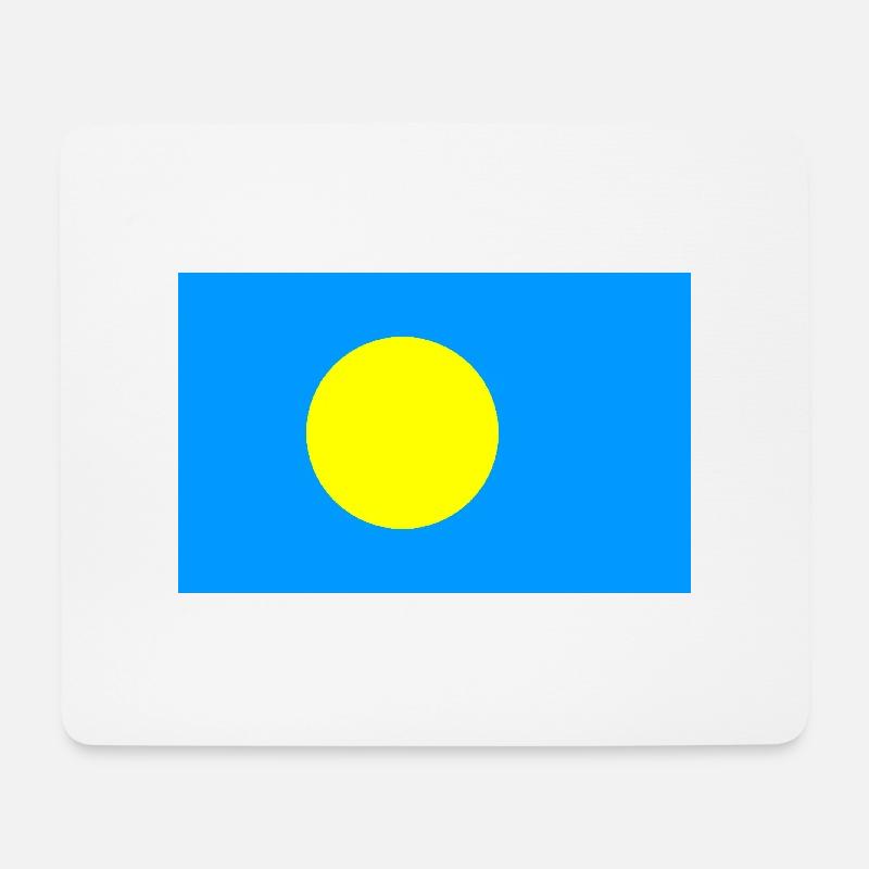 Palau - Mousepad (Querformat) - Weiß