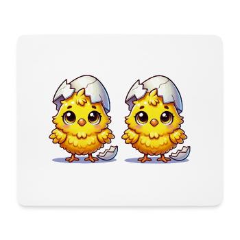 Chiecken Comic 2 - Mouse Pad (horizontal) - white - Front