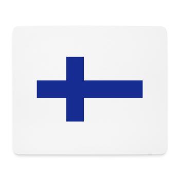 Finlande - Tapis de souris (format paysage) - blanc - Devant
