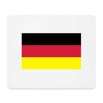 Deutschland - Mousepad (Querformat) - Weiß - Vorne