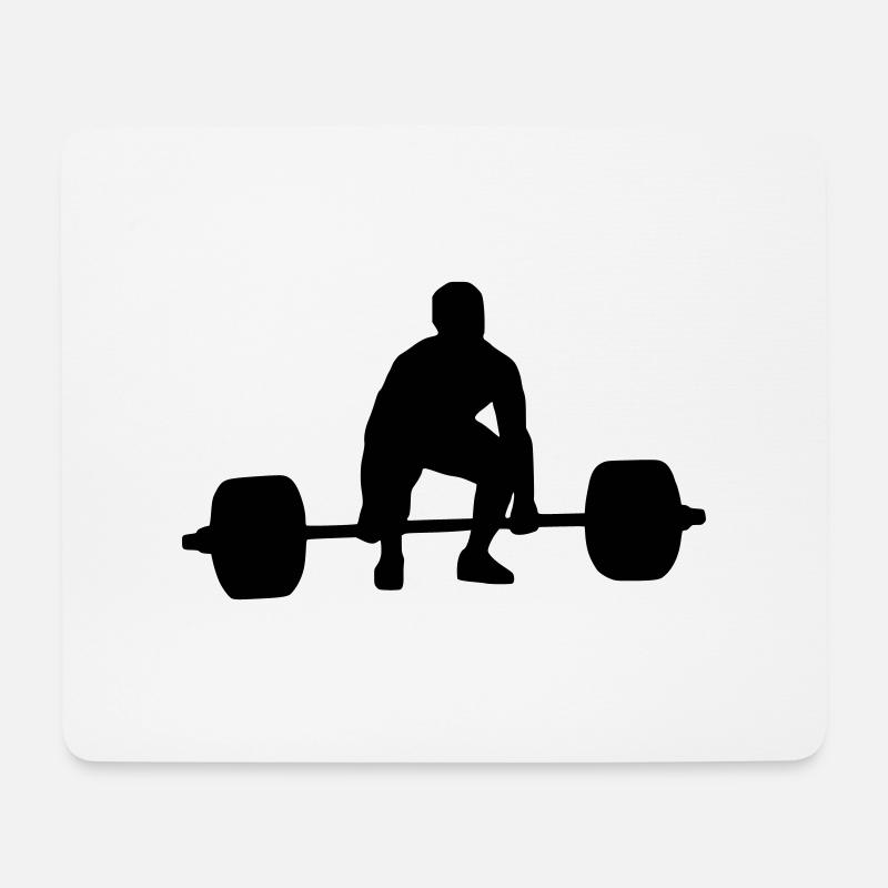 Umsetzen start position - Mousepad (Querformat) - Weiß