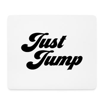 springen - Mouse Pad (horizontal) - white - Front