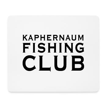 fishing solo - Mousepad (Querformat) - Weiß - Vorne