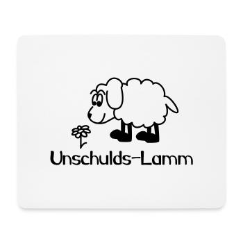 Innocence Lamb - Mouse Pad (horizontal) - white - Front