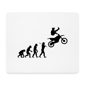 MX Freestyle Motocross Evolution - Mousepad (Querformat) - Weiß - Vorne