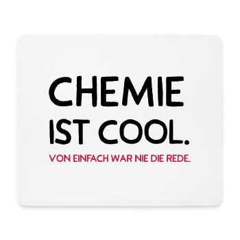 Chemie ist cool - Mousepad (Querformat) - Weiß - Vorne