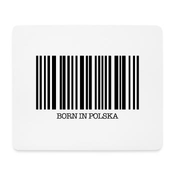 born_in_polska_f1 - Tapis de souris (format paysage) - blanc - Devant