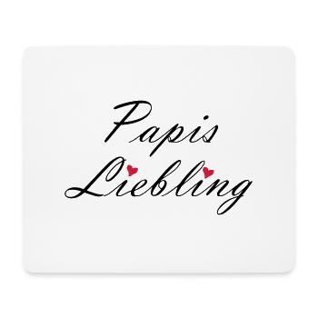 Daddy's darling baby Pregnant birth gift - Mouse Pad (horizontal) - white - Front