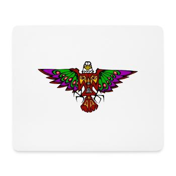 Tribal Eagle 3 - Tapis de souris (format paysage) - blanc - Devant