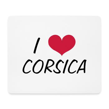 Corsica ! - Mousepad (Querformat) - Weiß - Vorne