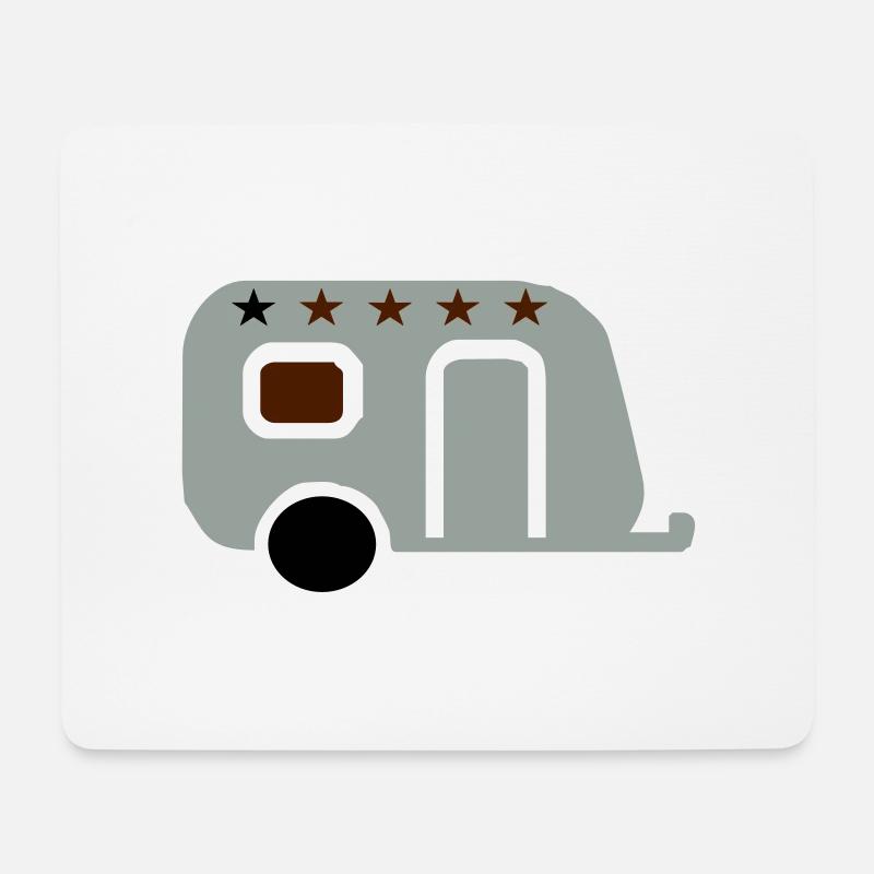 campen - Mousepad (Querformat) - Weiß