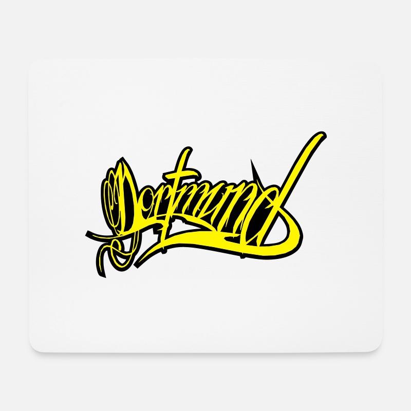 Dortmund - Mousepad (Querformat) - Weiß