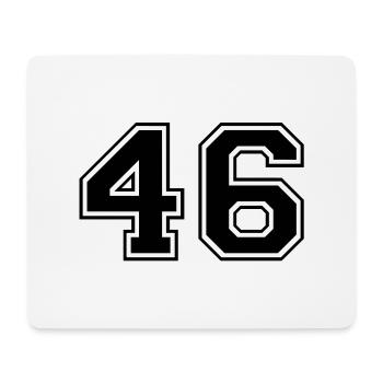 46 - Mouse Pad (horizontal) - white - Front