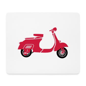 Roller - Mousepad (Querformat) - Weiß - Vorne