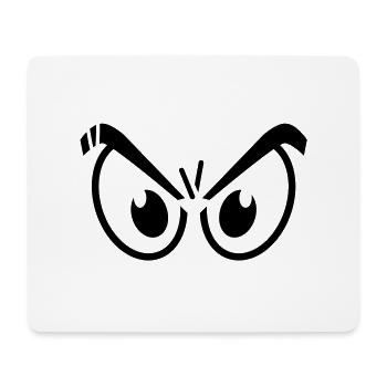 eyes__f1 - Mousepad (Querformat) - Weiß - Vorne